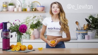 Апельсиновый сорбет за 10 минут [Workout | Будь в форме]