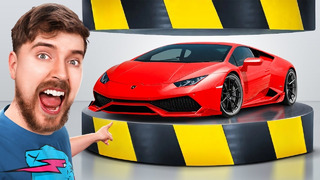 Гидравлический пресс против Lamborghini