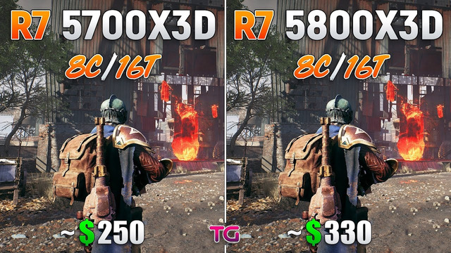 Ryzen 7 5700X3D vs Ryzen 7 5800X3D – How Big is the Difference