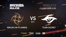 EPICENTER Major 2019 – NiP vs Team Secret (EU Closed Quals, bo1)