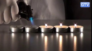 Тушение свечей содержимым пустого стакана – химические опыты
