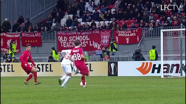 Rubin 0-1 Liverpool UEL 5/11/2015 Goal