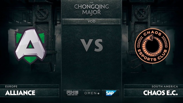 Alliance vs Chaos Bo1 на вылет, 1-й раунд лузеров The Chongqing Major