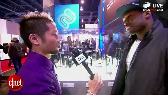 CES 2013: 50 Cent comes back to CES 2013 with SMS Audio