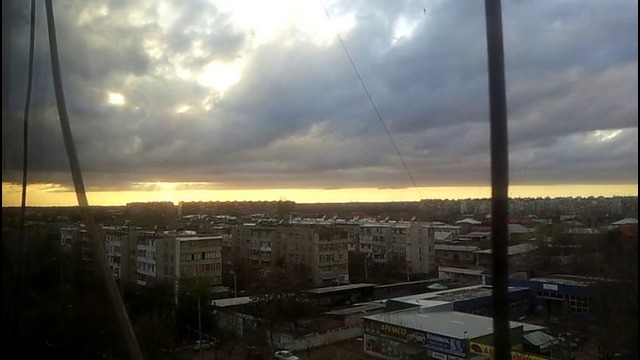 Закат в Ташкенте