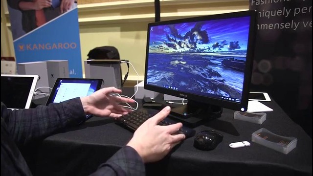 Kangaroo is a $99 Windows 10 PC that fits in your pocket — CES 2016