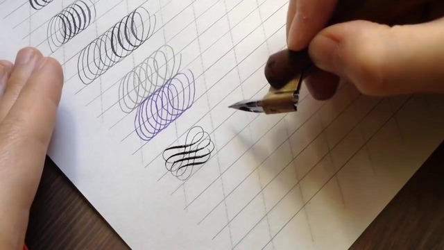 БАЗОВЫЕ упражнения по каллиграфии ⁄ Часть 1