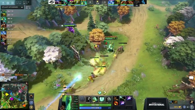 Secret vs NewBee #1 14.10.2017 (BO3) SL-i League Invitational #3 Day 3