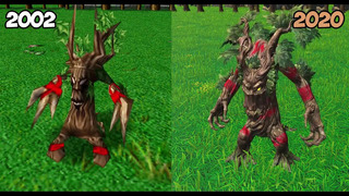Warcraft III Reforged – Night Elf Units Comparison (2002 VS 2020)