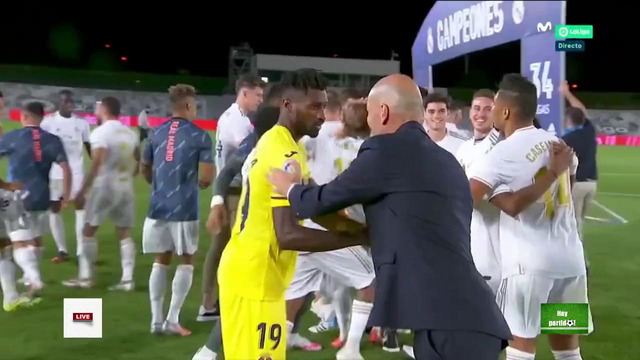 Эмоции после финального свистка | Реал Мадрид – чемпион Испании 2019/20