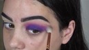 Dramatic Purple Makeup Look