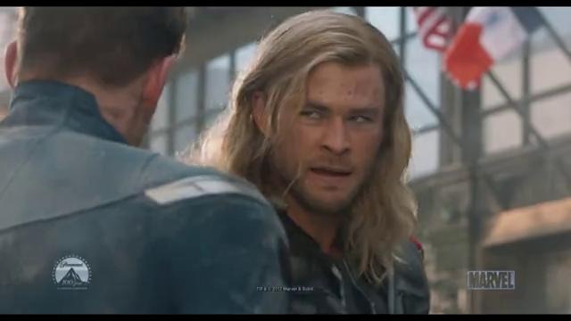 Captain America/Thor отрывок из «Мстители»