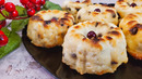 Творожная запеканка в духовке с сухофруктами