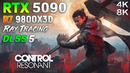 Control Resonant: RTX 5090 32GB + R7 9800X3D – Max Settings, DLSS 5 | 4K & 8K