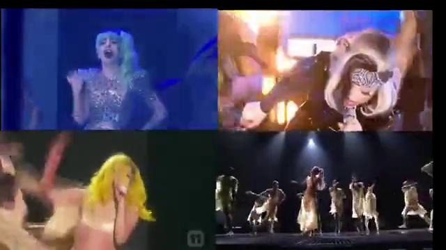 Lady Gaga – Born This Way (live comparisons)