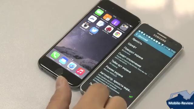 Сравнение iPhone 6 и Samsung Galaxy Alpha