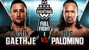 WSOF 19 Justin Gaethje vs Luis Palomino
