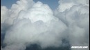 Flying into clouds, above clouds and around clouds