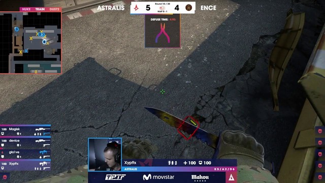 BLAST Pro Series Madrid 2019 – Grand Final Astralis vs. ENCE (map 2)