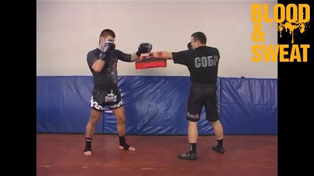 Бокс. Удар супермена на джеб. Boxing. Superman punch countering jab