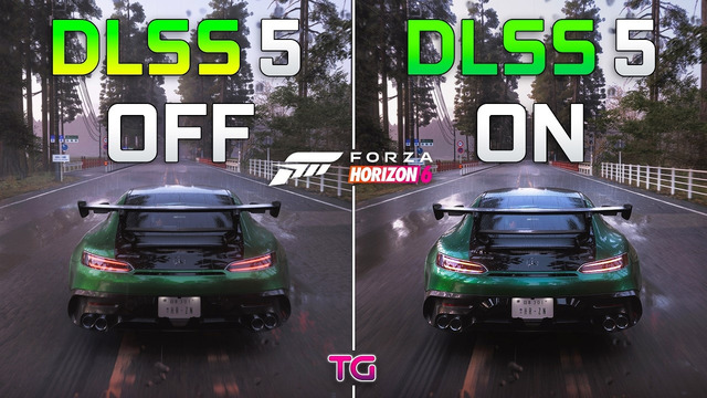 DLSS 5 Neural Rendering: ON vs OFF – Forza Horizon 6 | Graphics & FPS Comparison