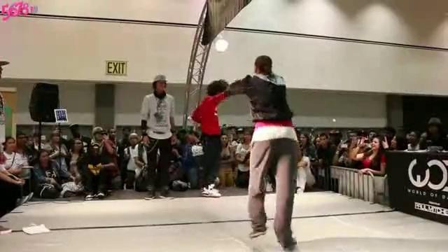 Les Twins Larry vs Mary Poppins All Styles Battle WOD 2012