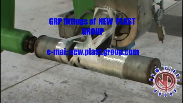 Carbon Fiber Tube Being Filament Wound