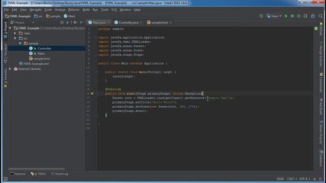 JavaFX Java GUI Tutorial – 31 – Introduction to FXML