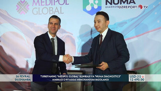 Turkiyaning “MEDIPOL GLOBAL” klinikasi va “NUMA DIAGNOSTICS” markazi o‘rtasida memorandum imzolandi
