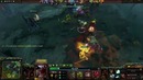 NaVi.Dendi (PUB) Pudge Carry + Commentary