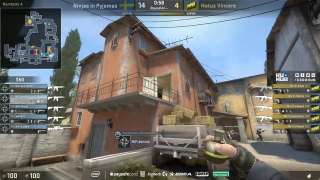 Na`Vi vs NiP – ESL Pro League S7 EU – de inferno [yXo, Enkanis]