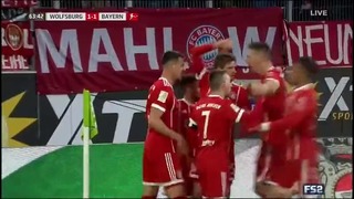 (480) Вольфсбург – Бавария | Немецкая Бундеслига 2017/18 | 23-й тур | Обзор матча