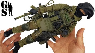 Российский спецназ СОБР Рысь Росгвардия – фигурки в масштабе 1:6 от DAM Toys