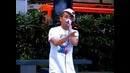 Dharni busking at Orchard