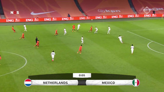 Нидерланды – Мексика | Товарищеские матчи 2020