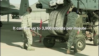 Как ВВС США перезаряжают самую большую пушку для самолетов в мире