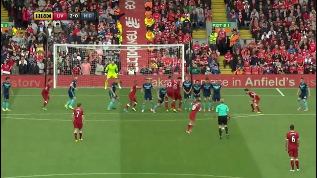 Liverpool v Middlesbrough EPL 21/05/2017