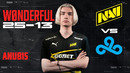 NAVI POV: w0nderful vs Cloud9 at BLAST Premier Fall Final 2023
