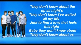 One Direction – They Don’t Know About Us (Lyrics)