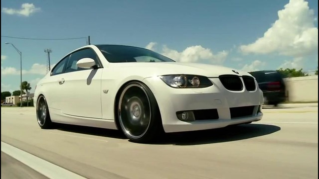 Vossen BMW 3 Series 328i Coupe on 20 quot VVS CV2 Concave Wheels Rims (HD)