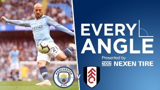 David Silva’s 50th Premier League Goal vs Fulham | Every Angle