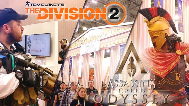 The Division 2 и Assasins Creed Odyssey на стенде Ubisoft! Игромир 2018