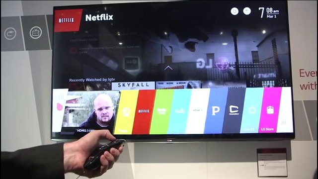 CES 2014: LG’s WebOS TV interface (hands-on) | The Verge