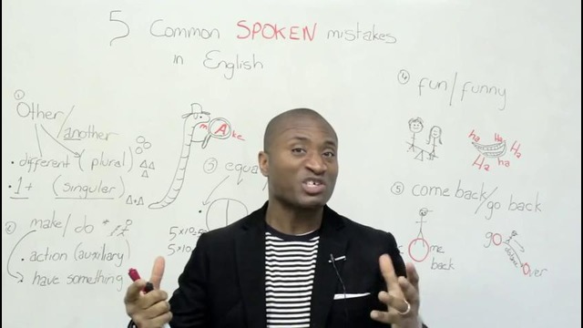 5 common mistakes in spoken English