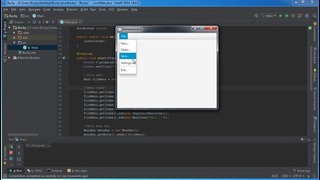 JavaFX Java GUI Tutorial – 22 – Handling Menu Clicks