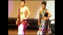 Fashion Model Falls Through Stage