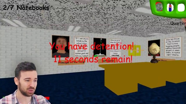 EugeneSagaz – ЛИНЕЙКОЙ ПО ГОЛОВЕ ОТ BALDI–Baldi’s Basics in Education and Learning