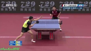 Ma Long vs Fan Zhendong (2017 Chinese National Games)