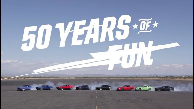 Ford Mustang Celebrates 50 Years of Fun