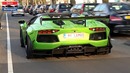Modified Cars & Supercars Leaving Car Show! Supra, Vantage GT12, Novitec F12